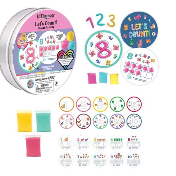 Let's Count!: Dough Activity – Along Came Abby – Counting Set, Ages 3+ - Picture 3 of 4